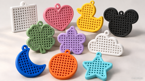 ETNAFORGE - Diverse sagome di griglie 3D personalizzabili per punto croce